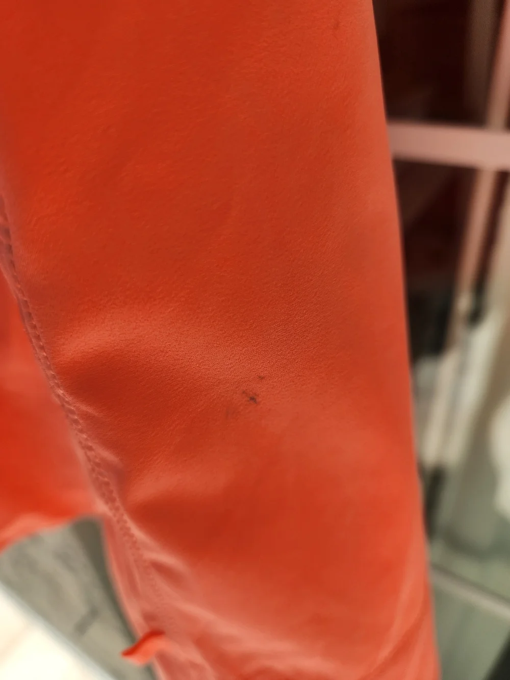 Lululemon Sun Showers Jacket in the color Watermelon Coral/White. Size 8